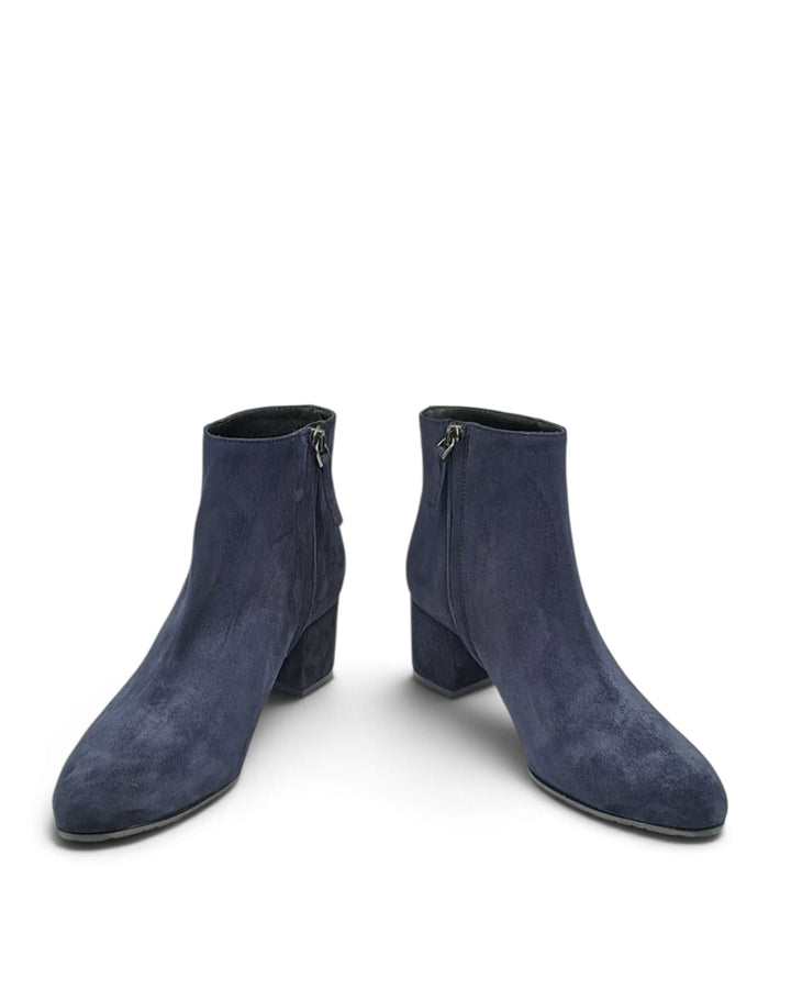 Tronchetto Vania Camoscio Blu