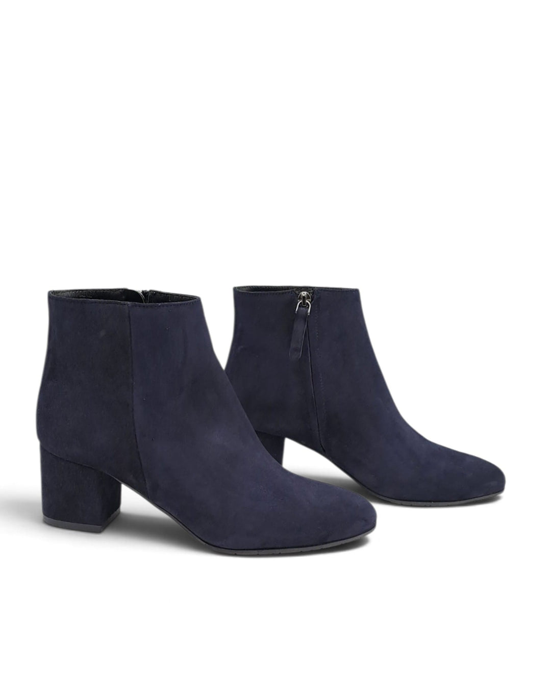Tronchetto Vania Camoscio Blu