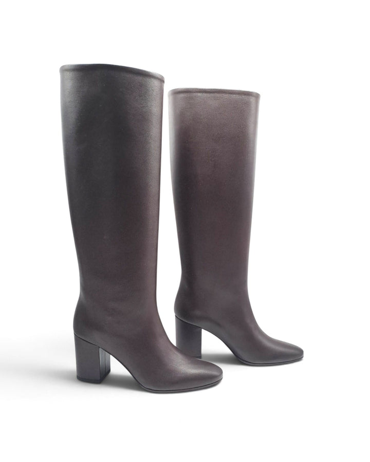 Paris Nappa Mink Tubular Boots