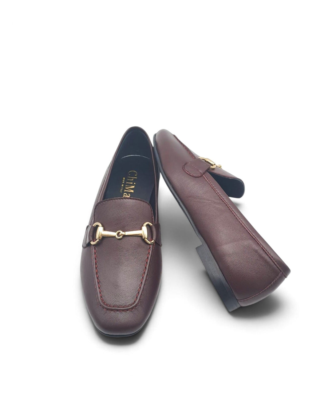 Mocassino Firenze Pelle Bordeaux