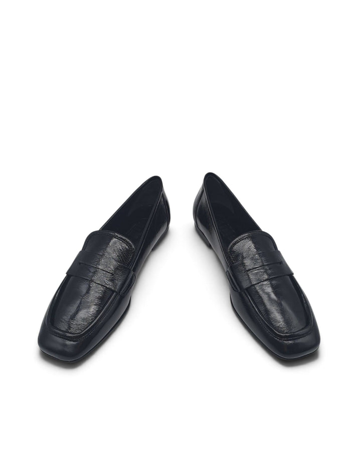Cira Moccasin Suede Indigo Blue
