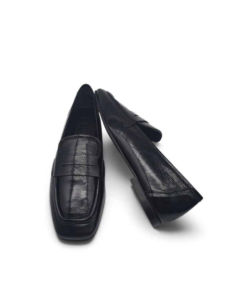 Cira Moccasin Suede Indigo Blue