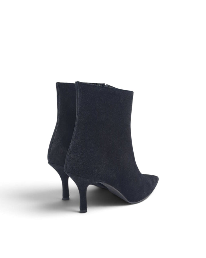 Ilenia Dark Brown Suede Ankle Boot