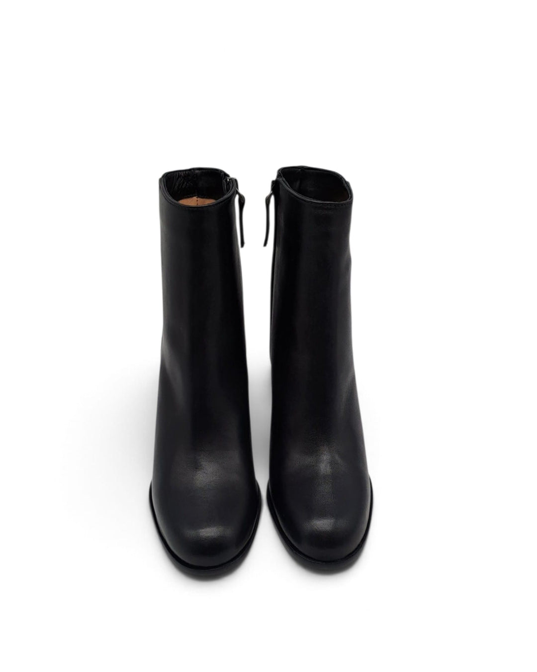 Chiara Nappa Black Ankle Boot
