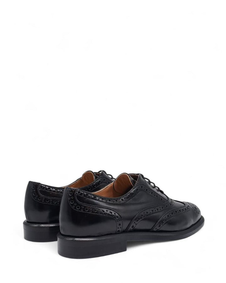 Stringate  Paris Pelle  Nero