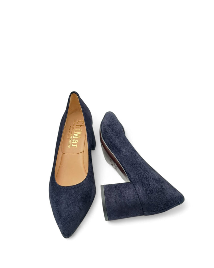 Abyss Tq6 Suede Bag Pumps