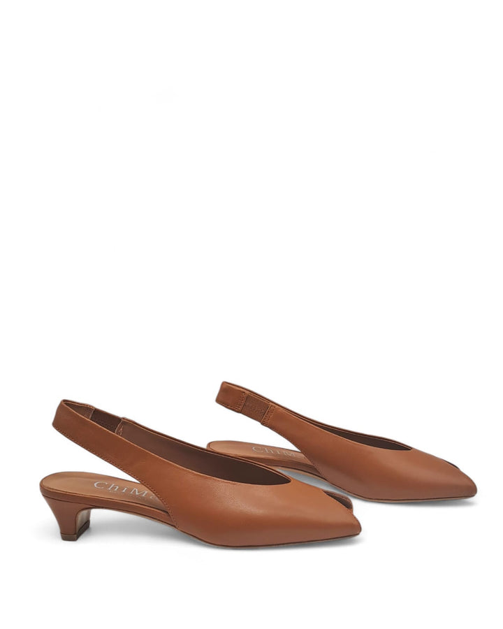 Slingback Loredana Nappa Cuoio