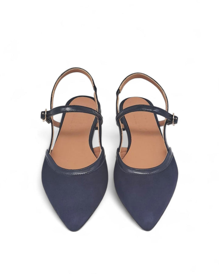 ChiMar Rafia Slingback Beige/Black