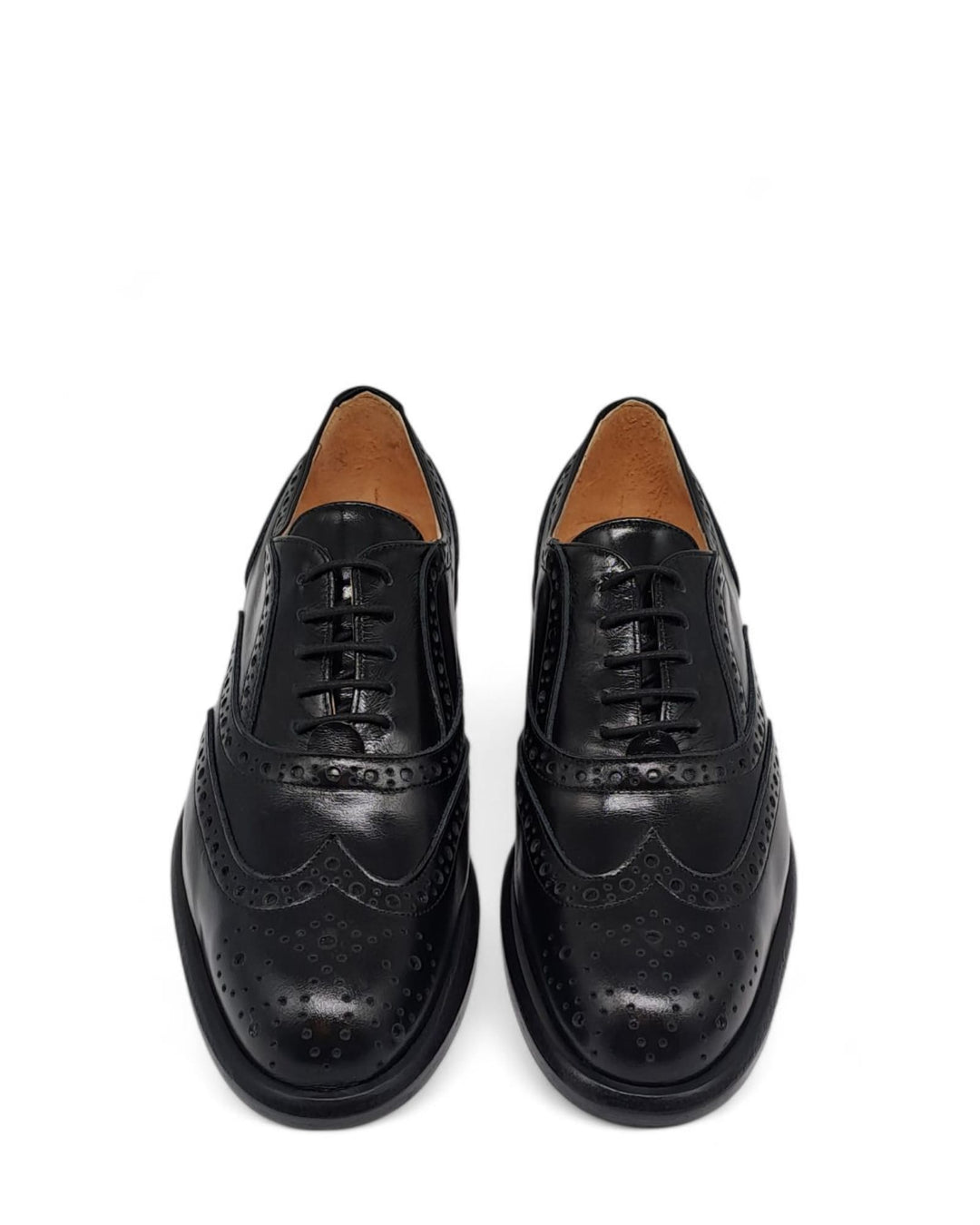 Stringate  Paris Pelle  Nero