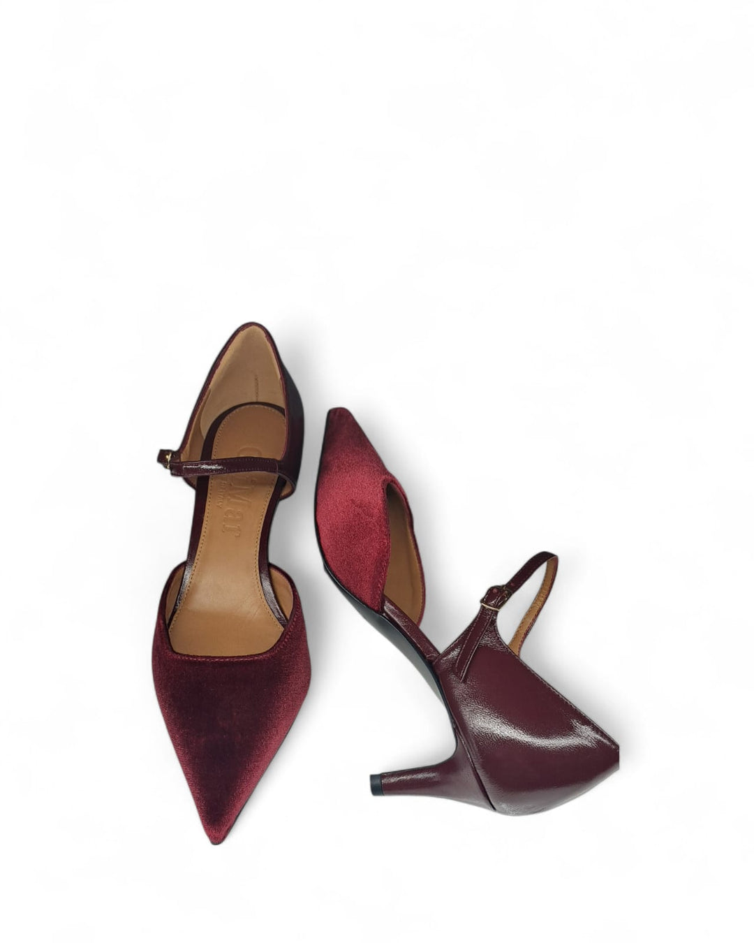 Décolleté Milano  Velluto  Bordeaux