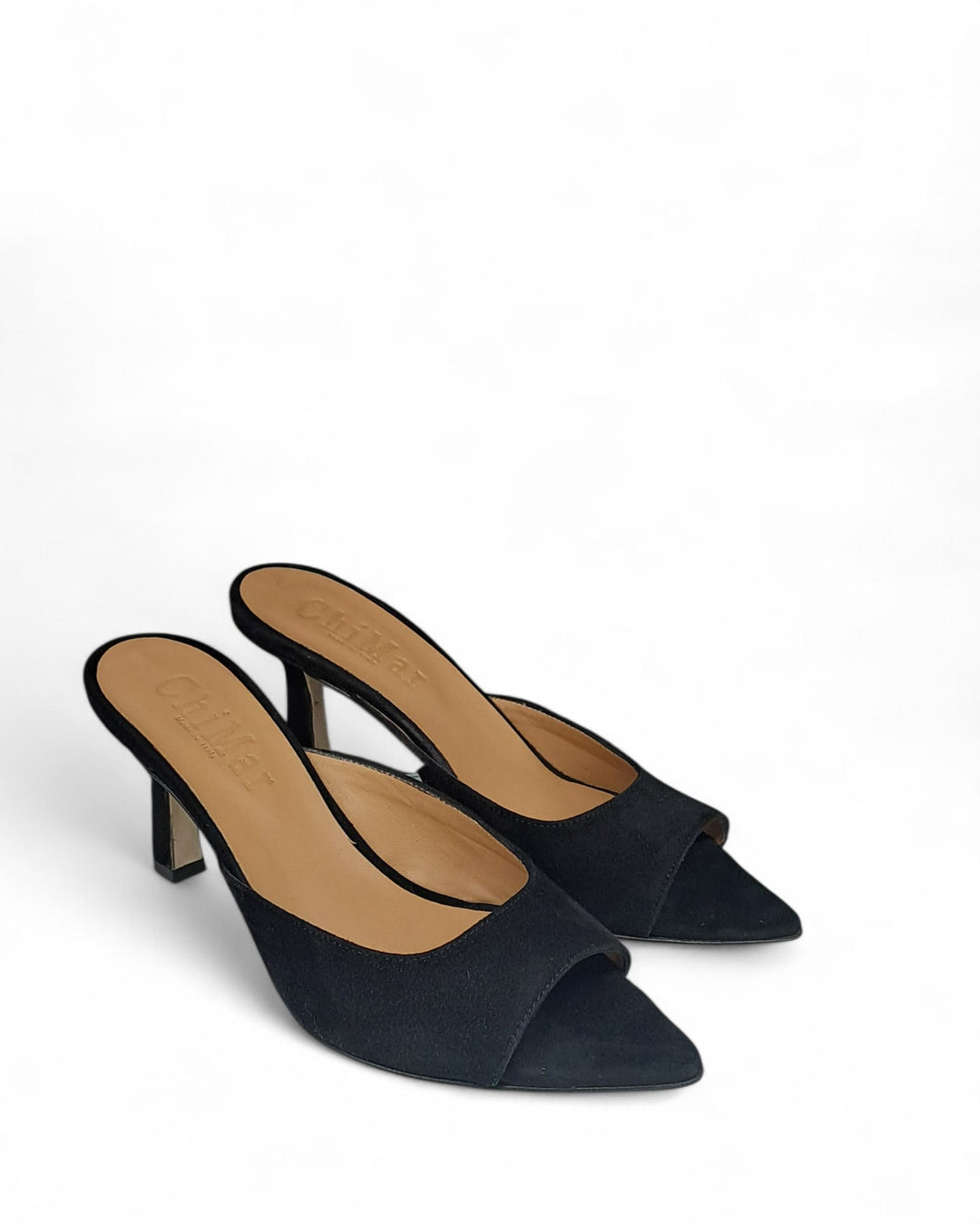 Sandalo  Melina Camoscio Nero