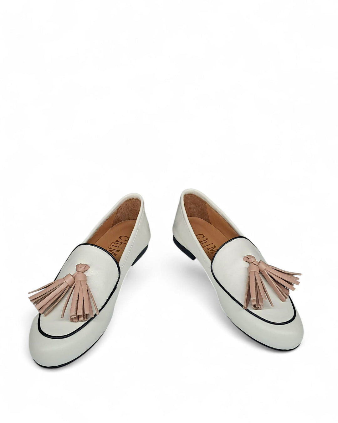Pink/Bluette Nappa Moccasin