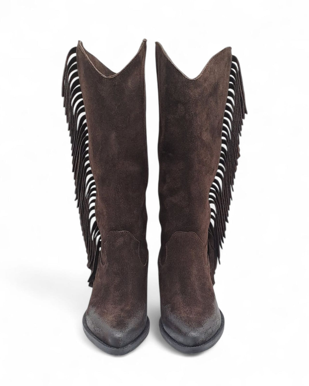 Texano Dallas Frange  Camoscio Testa di Moro