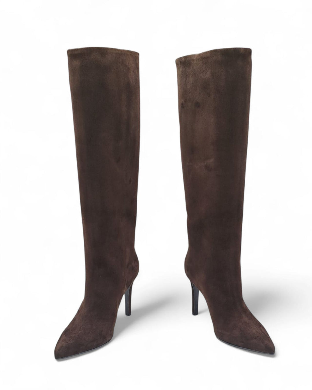 Stivali tubolare Giulia Camoscio  Testa di Moro