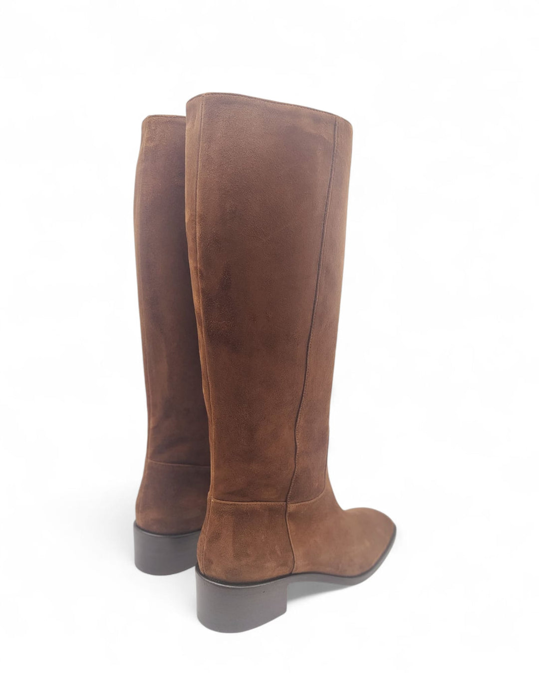 Stivali Chloe Camoscio Sigaro