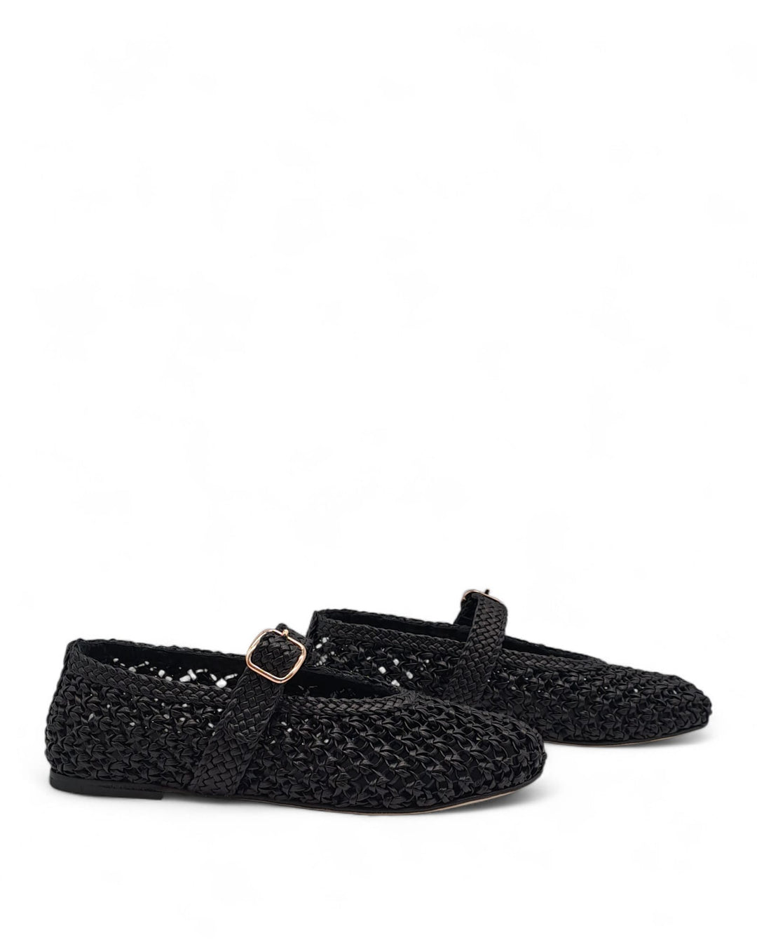 Ballerina Flavia Black Weave
