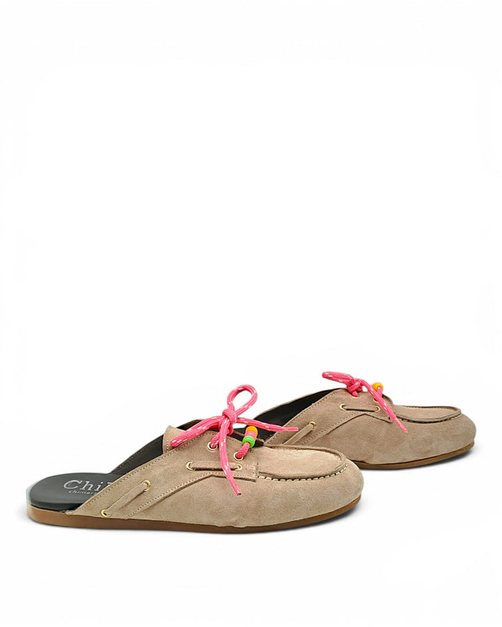 Mules Iris Camoscio Corda