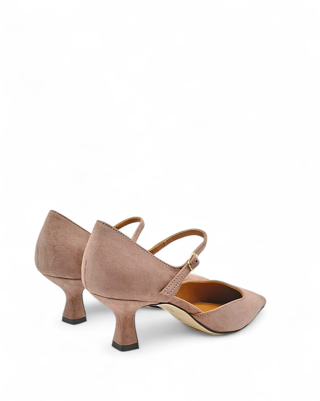 Décolleté Milano Camoscio Malva