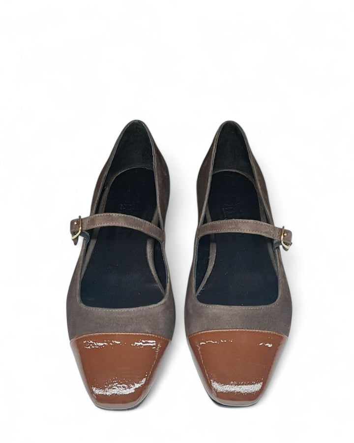 Ballerina Laura  Camoscio Testa di Moro