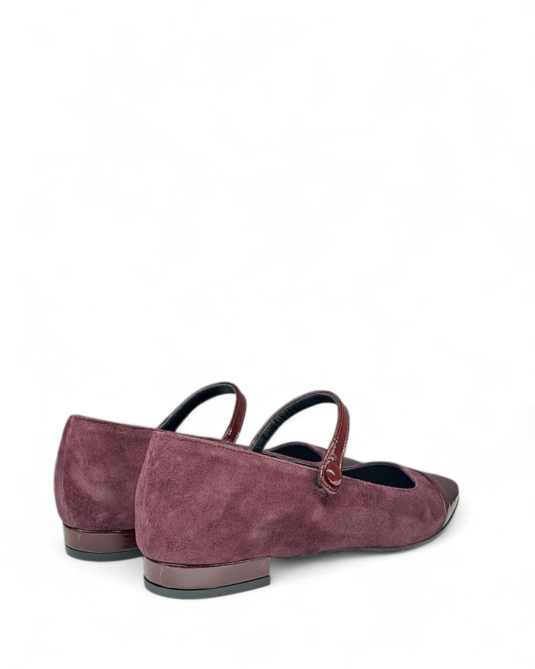 Ballerina Fatima  Camoscio Vino