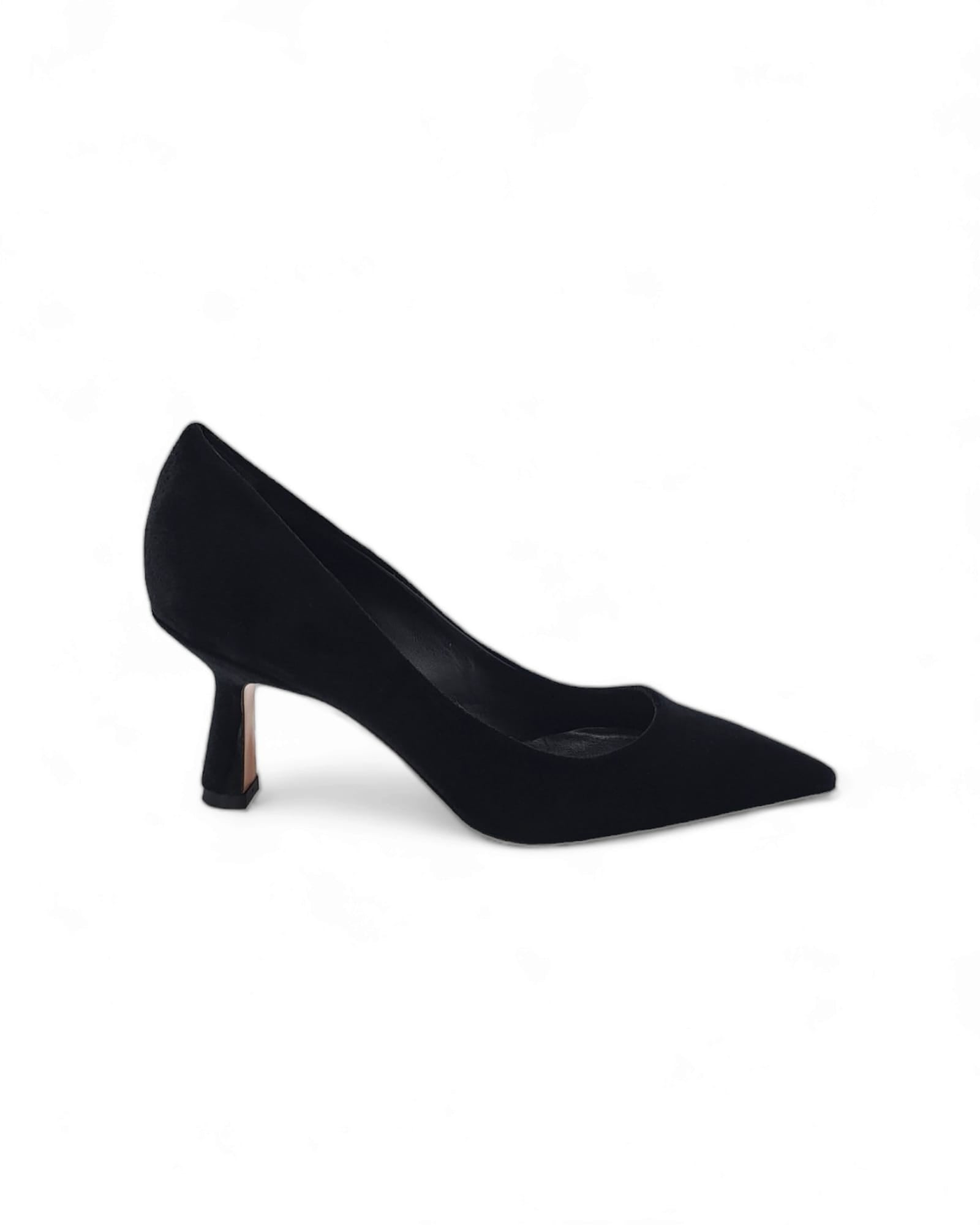Decollete velluto nero on sale
