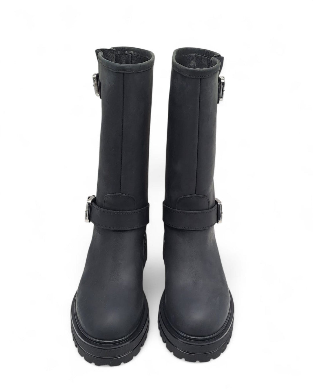 Biker Dolomiti  Pelle Nero