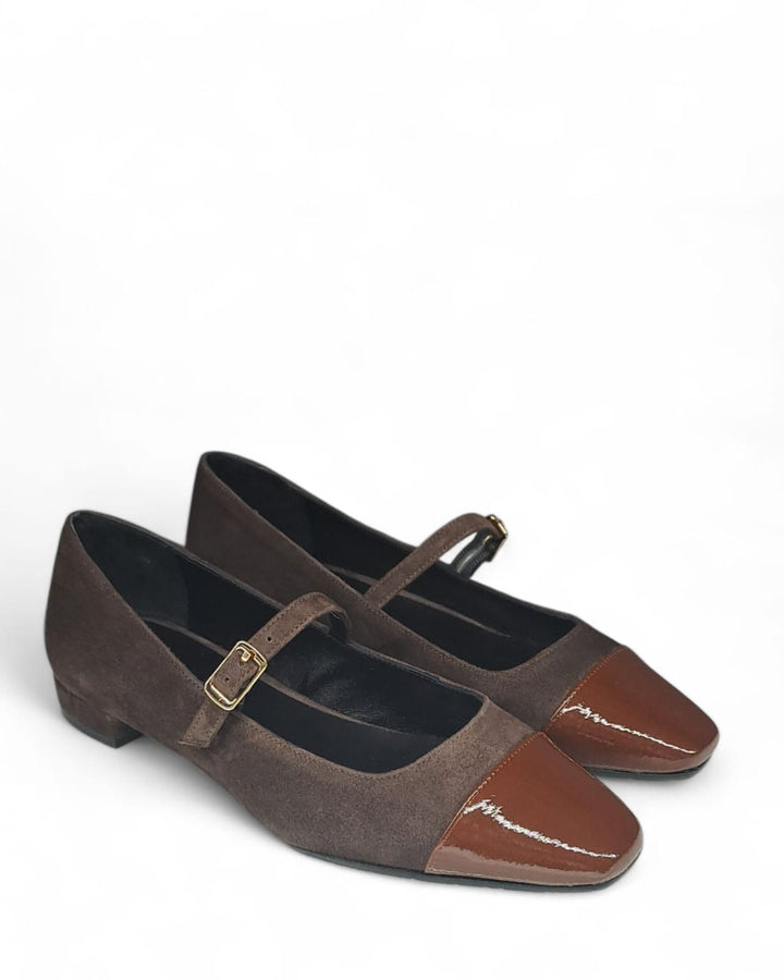 Ballerina Laura  Camoscio Testa di Moro