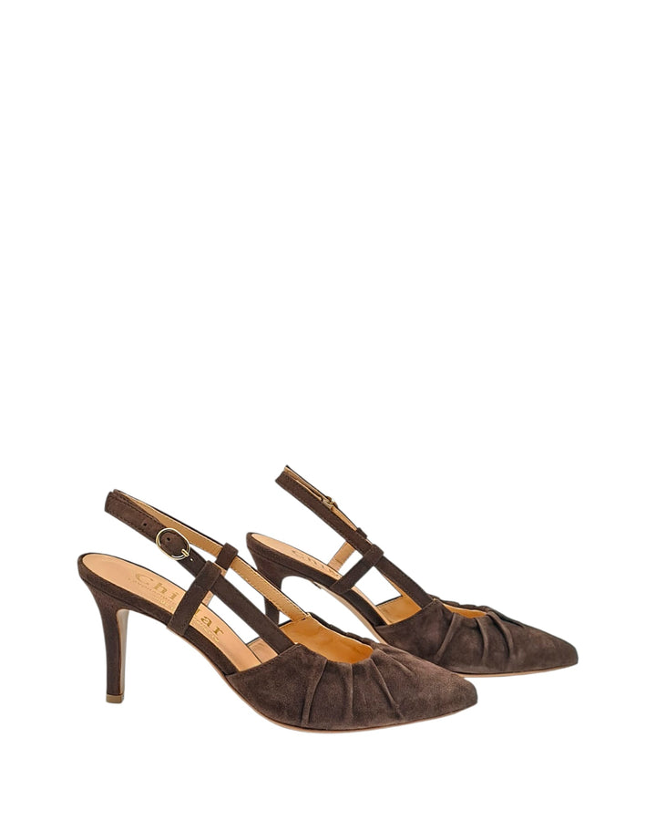 Slingback Siena Camoscio Testa di Moro