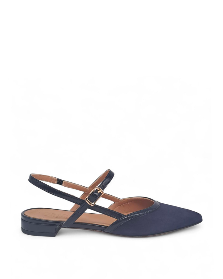 ChiMar Rafia Slingback Beige/Black