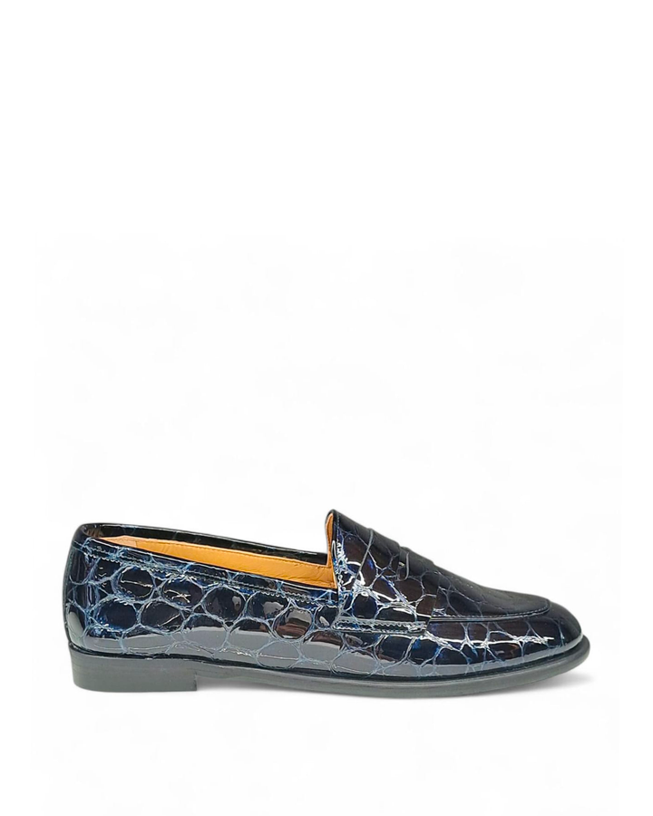 Mocassino Manal Cocco  Blu