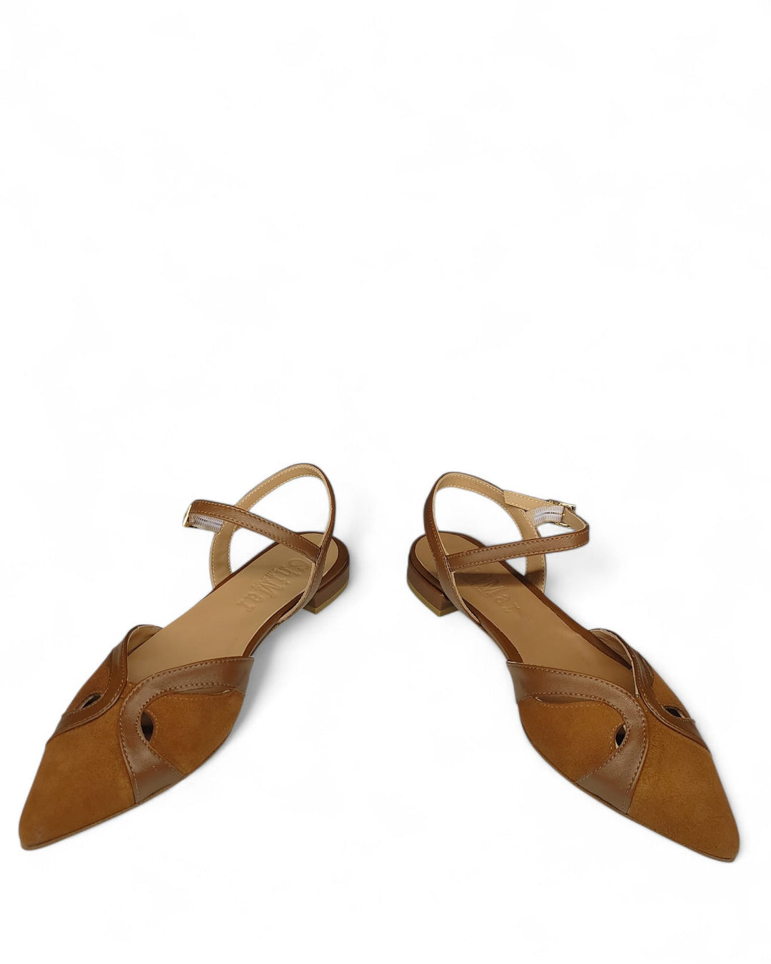 Slingback  Lorella  Camoscio Cuoio