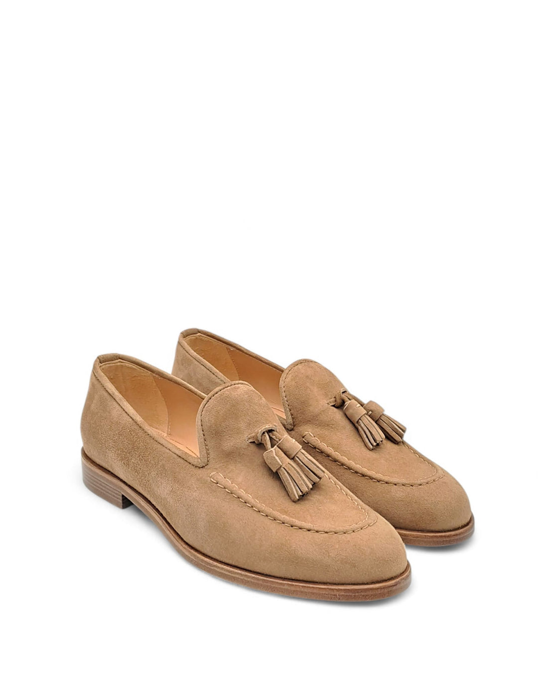 Mocassino Lione Nappine  Camoscio Cest