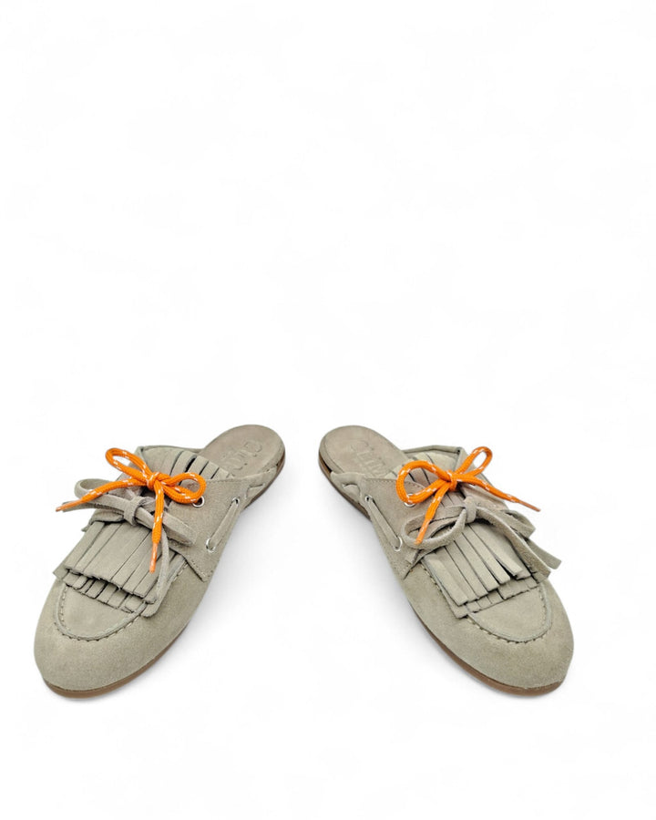 Manal Tassel Moccasin Suede TDM