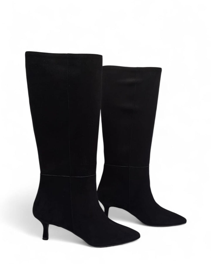 Stivale Gaia Camoscio Nero