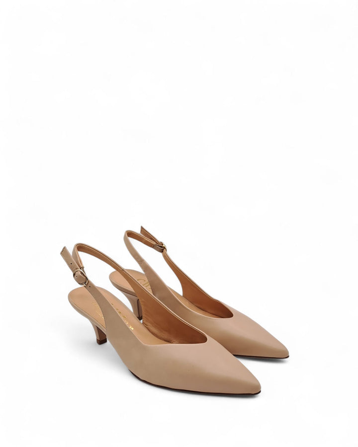 Slingback T.6  Rebecca Nappa Fondotinta