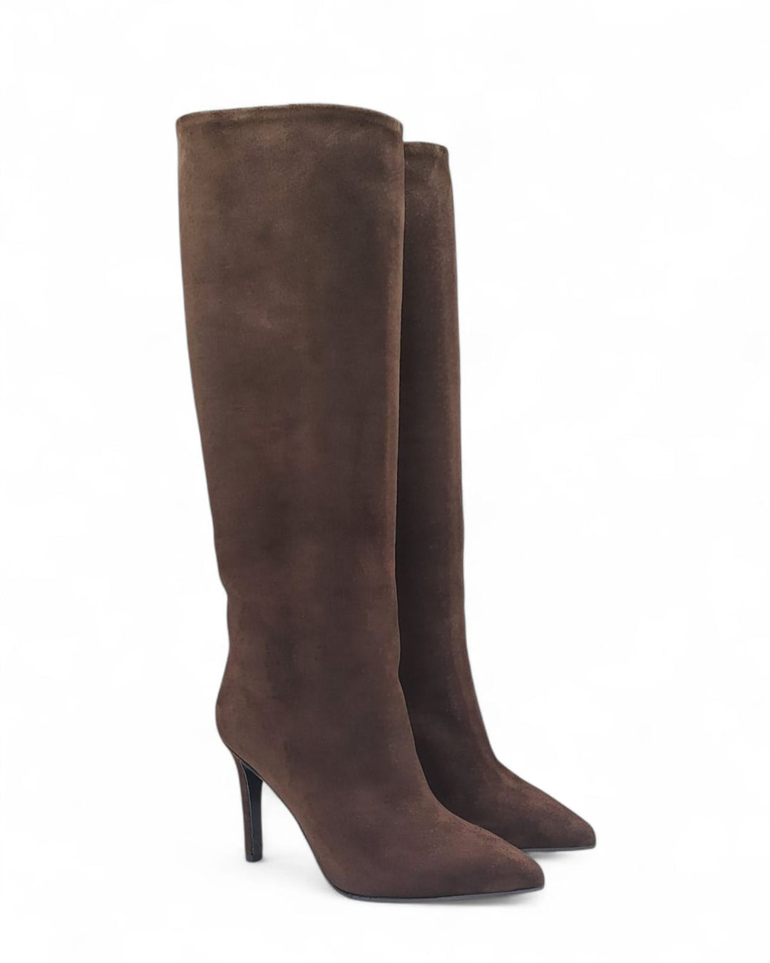 Stivali tubolare Giulia Camoscio  Testa di Moro