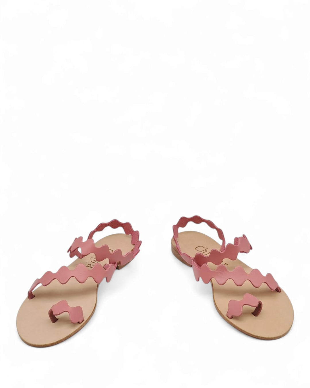 Sandalo Onda Vacchetta Rosa