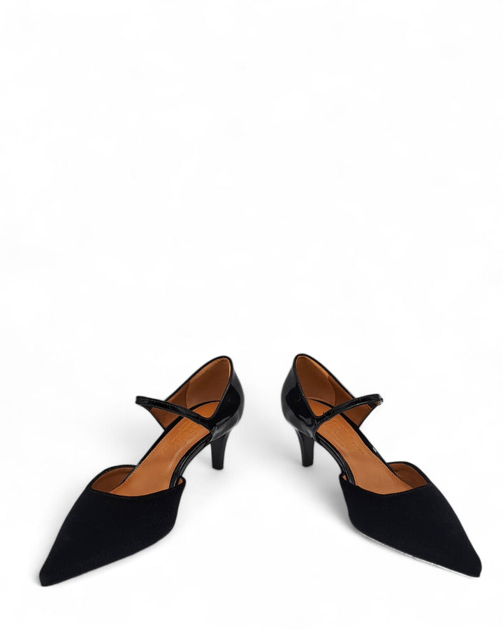 Décolleté Milano  Velluto   Nero