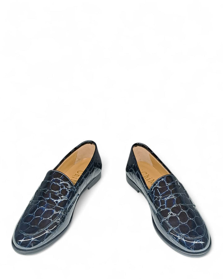 Mocassino Manal Cocco  Blu