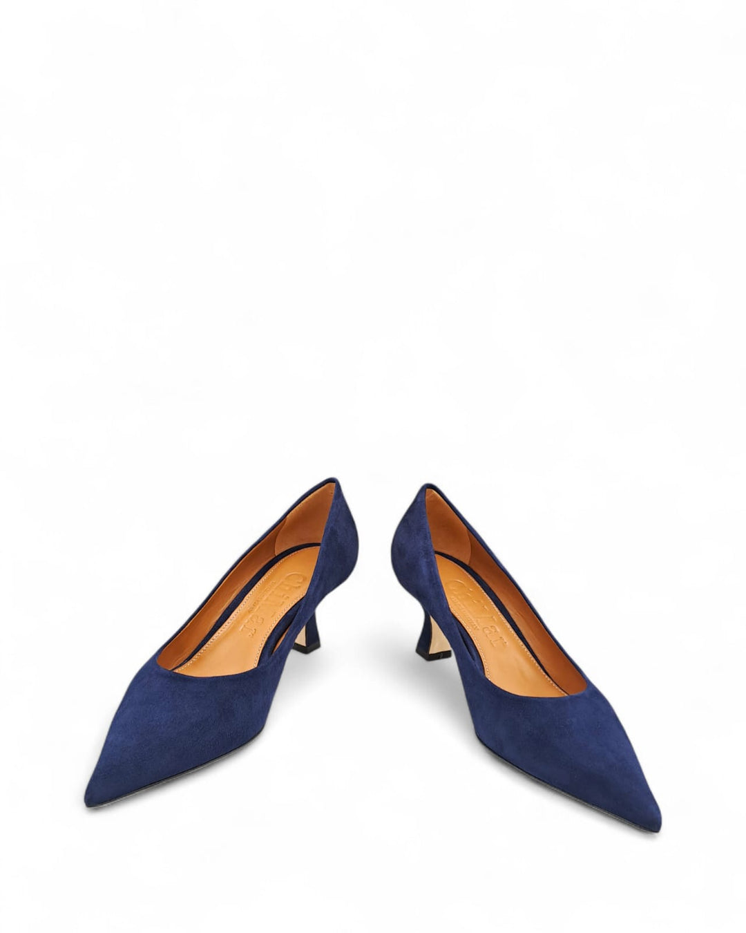 Décolleté Lecce  Camoscio Blu