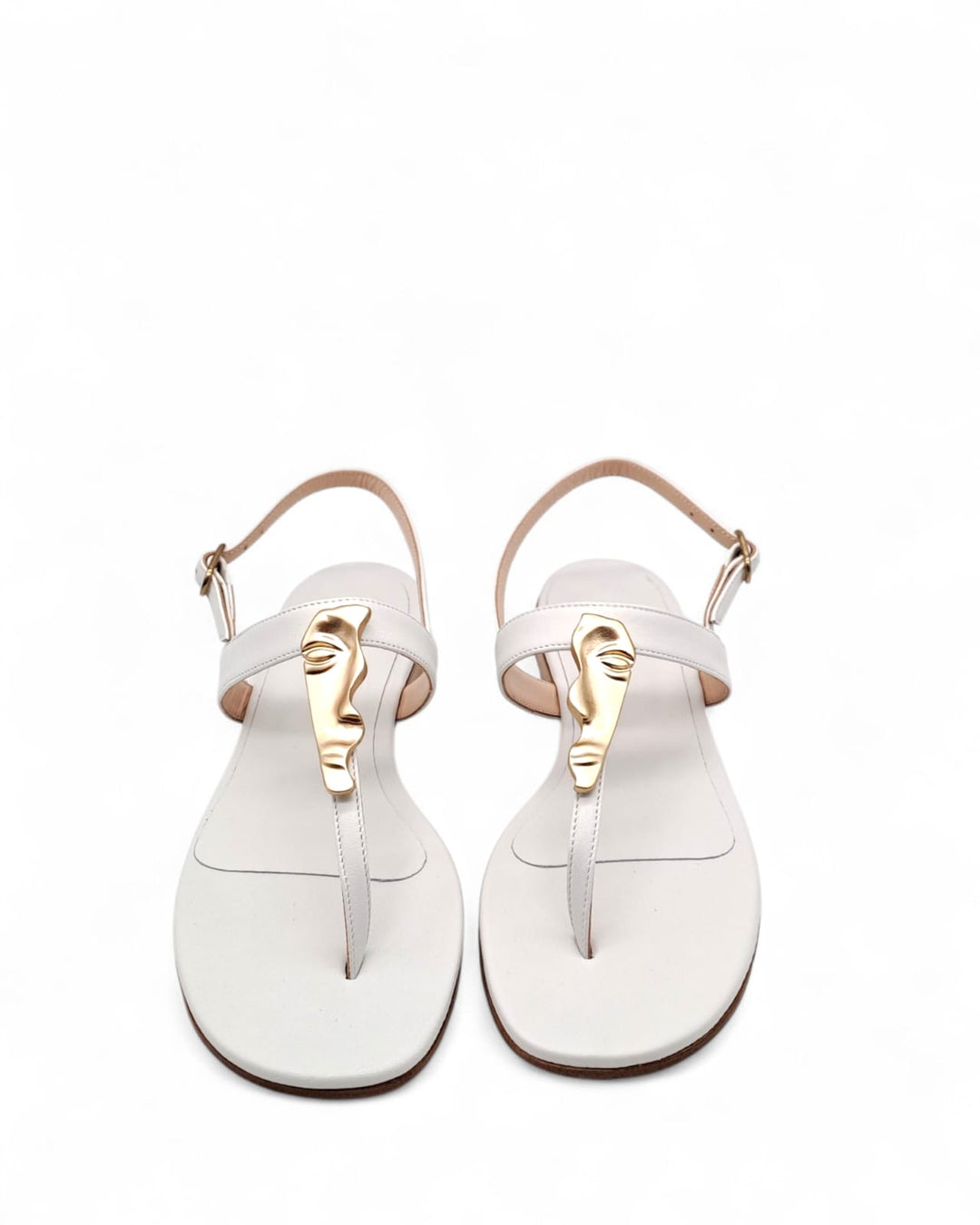 Ravello Nappa Sandal Nude