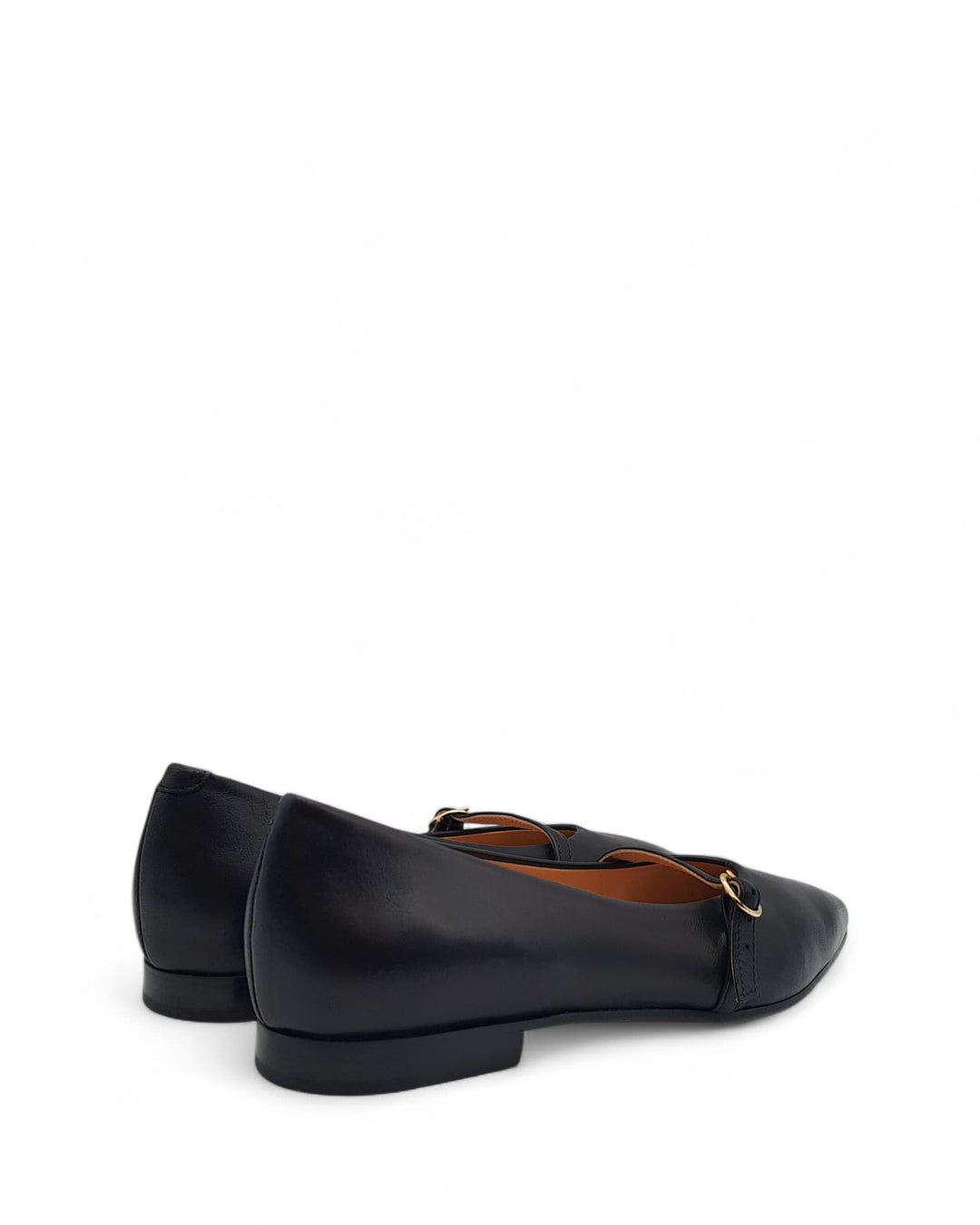 Ballerina Viviana  Fibbietta Nappa Nero