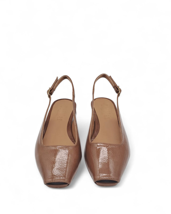 Slingback Eris Nappa Nude