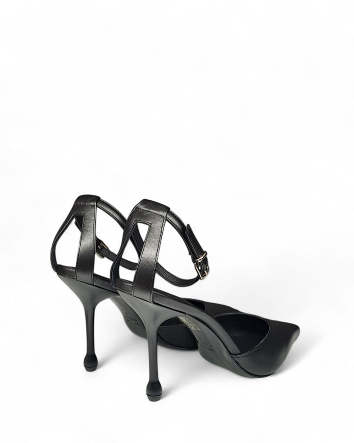 Slingback Lucrezia Nappa Nero