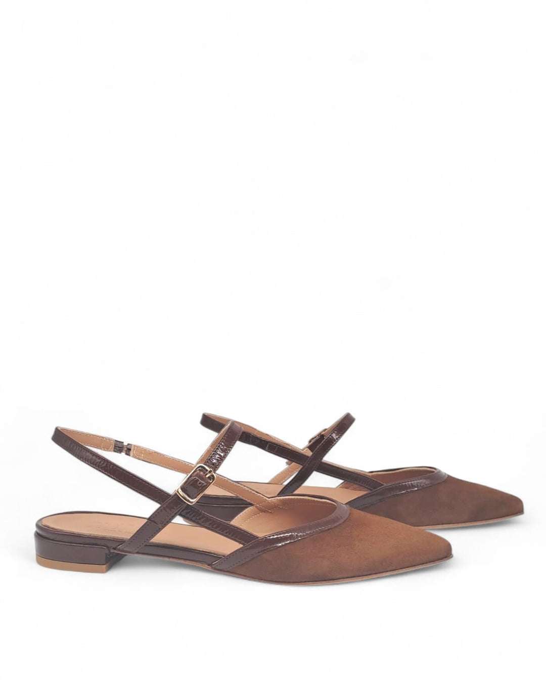 ChiMar Rafia Slingback Beige/Black