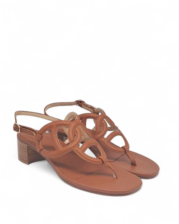 Sandalo Silvia T4  Nappa Cuoio