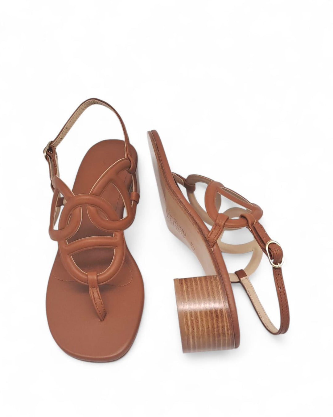 Sandalo Silvia T4  Nappa Cuoio