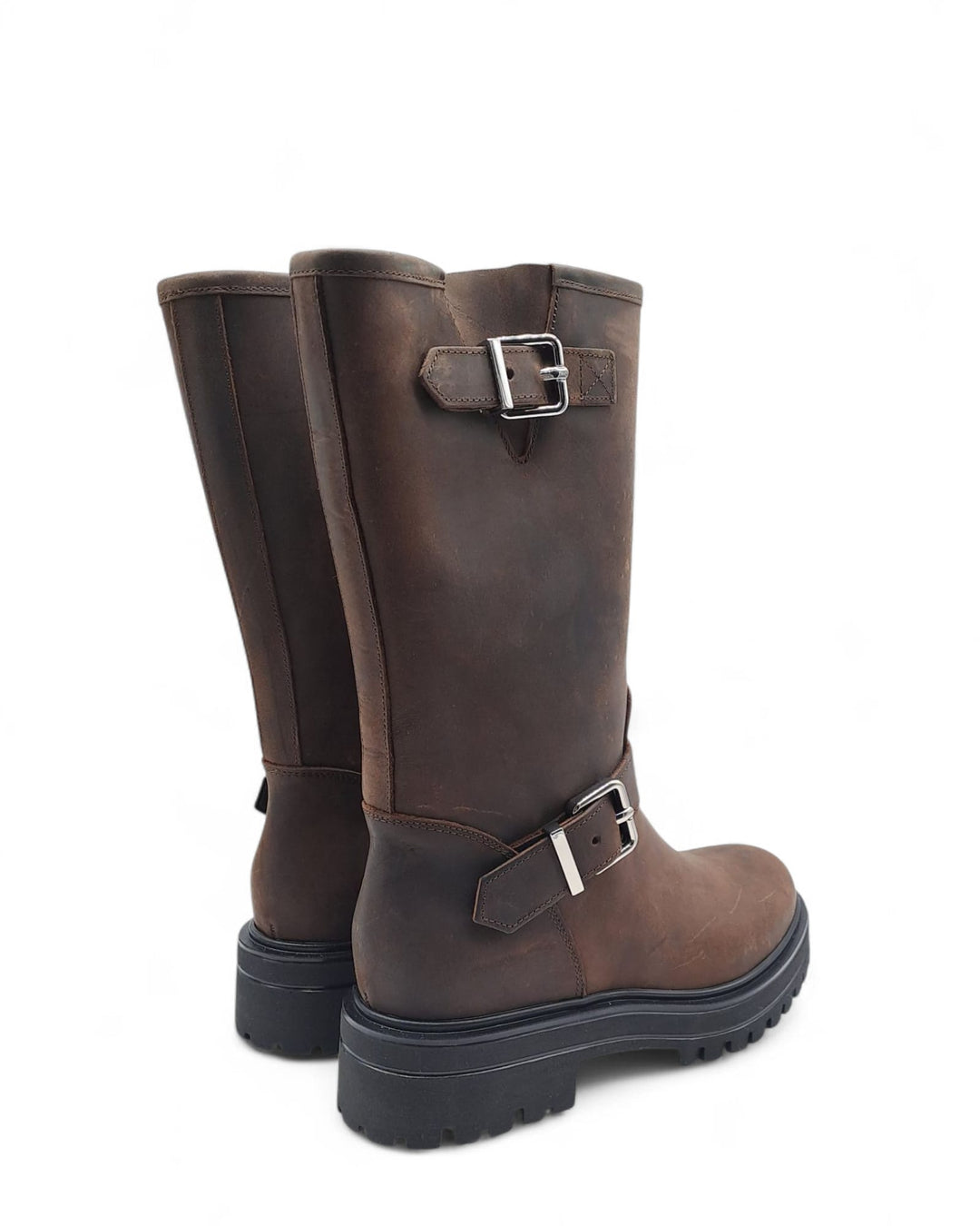 Biker Dolomiti  Pelle Anticata Testa di Moro