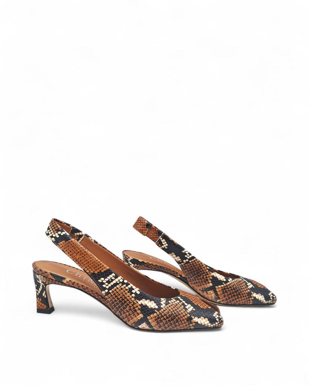 Slingback Loredana Pitone Cuoio