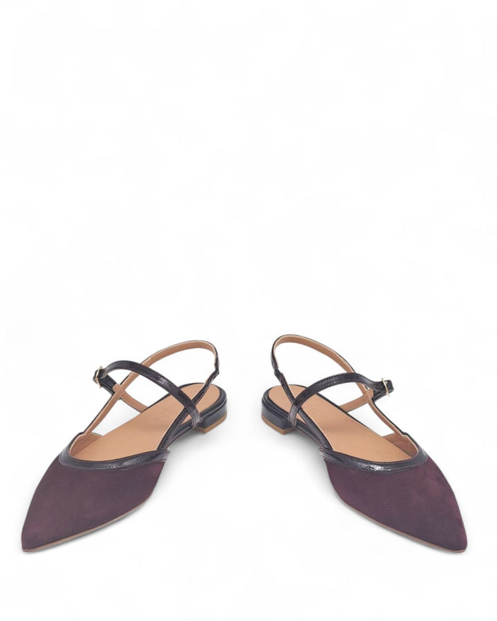 Slingback Elsa  Camoscio  Bordeaux